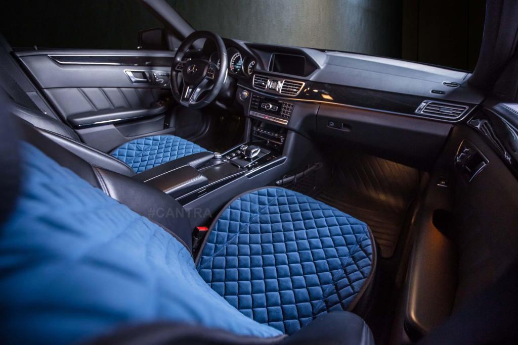 CANTRA Autositzauflage in der Farbe blau